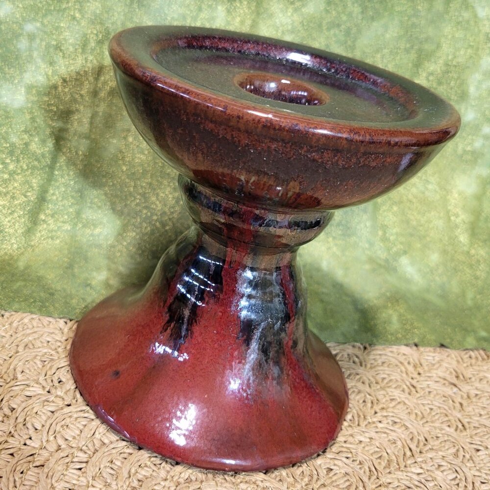 Earthy Pillar and Taper Candle Holder